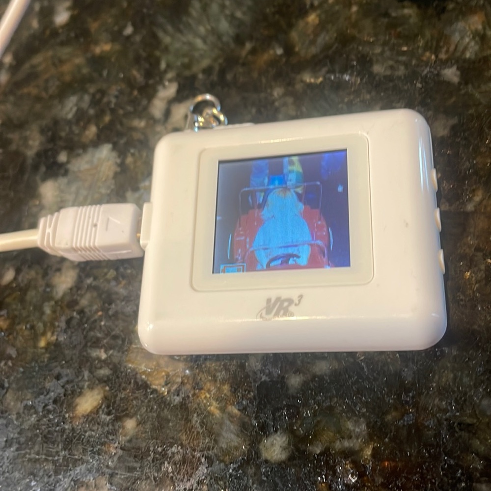Vintage Digital Pictureframe Keychain